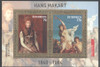 Hans Makart- souvenir sheet- Sheet of 2- art- nude