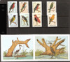 SIERRE LEONE (1988)- BIRDS- 8v + 2 SHEETS