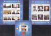 AZERBAIDZHAN (2014) - Aliyev Anniversary- 2 Sheets of 6 and- souvenir sheet- with Clinton and others