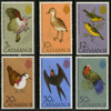 Cayman Islands 1975 Scott #354-359 MNH Set- BIRDS