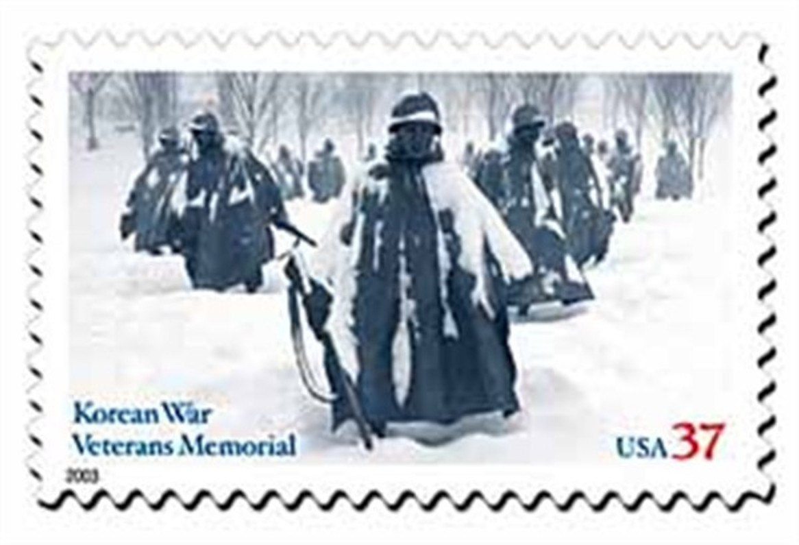 Korean War Veterans Memorial Postage Stamp