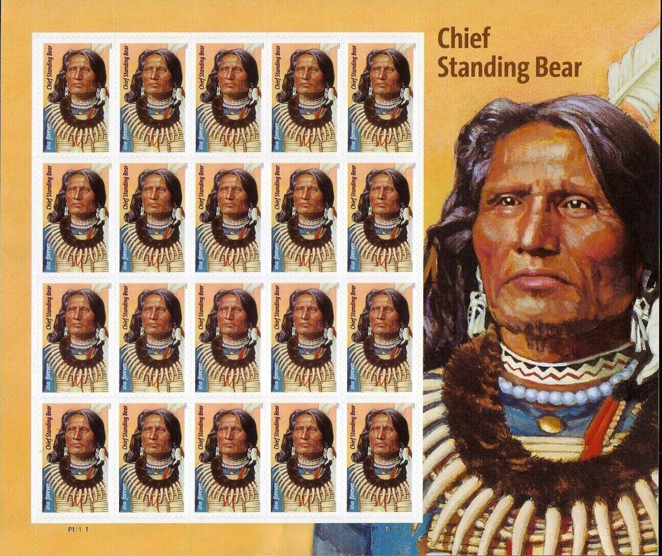 NATIVE AMERICANS HONORED FOR THEIR CONTRIBUTIONS ON US STAMPS