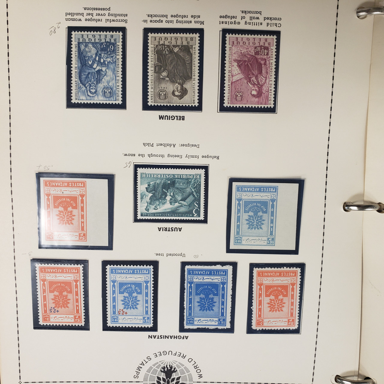 World Stamp Album 