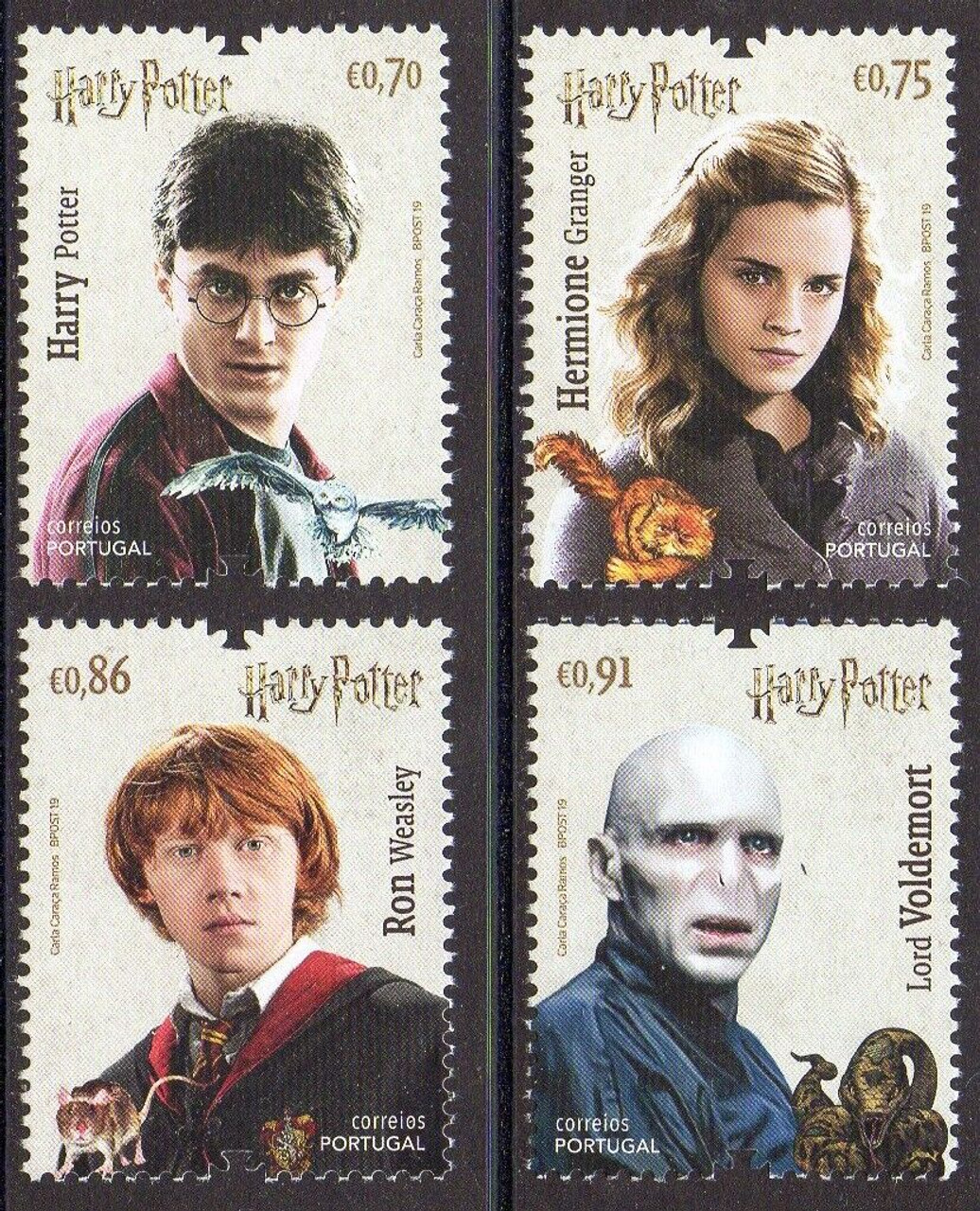 Portugal Post issued four stamps on Harry Potter! – World Stamp News