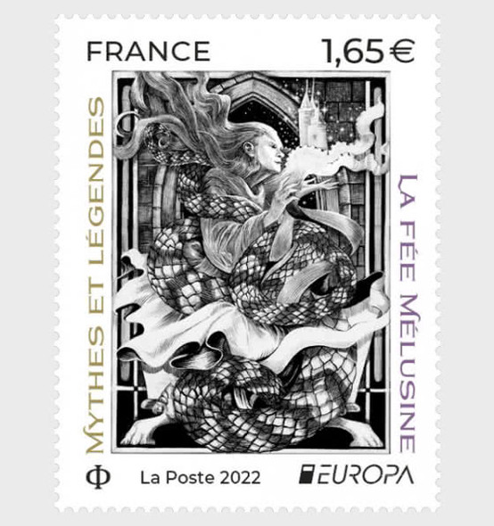 FRANCE (2022)-Europa- Myths & Legends (1v)