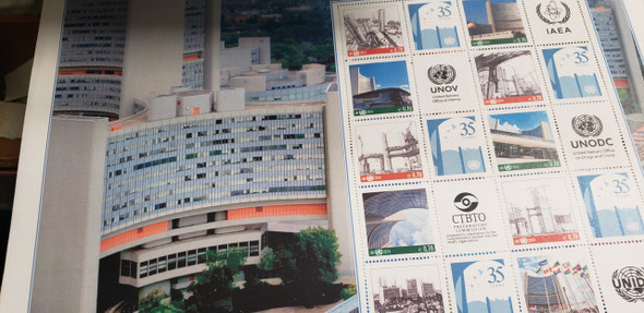 UNITED NATIONS-- Personalized Sheet Lot Of  12 GREAT DEAL !