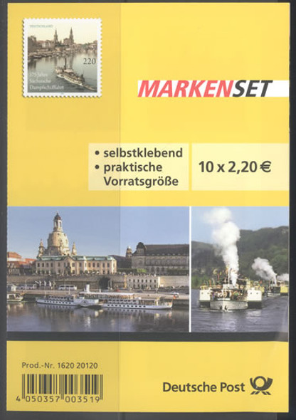 GERMANY- Riverboat Booklet- self-adhesive