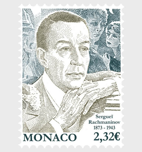 MONACO  (2023)- 150th Anniversary of Seguei Rachmaninov (Composer,Pianist)