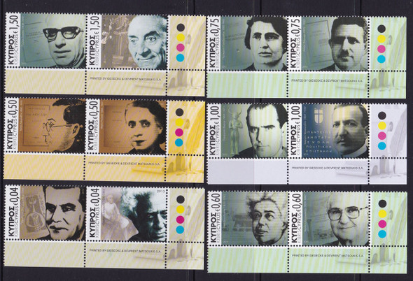CYPRUS- Personality Definitives 2015 (12 values)