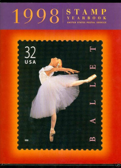 USPS (1998)- COMMEMORATIVE STAMP YEAR BOOK- ON SALE!