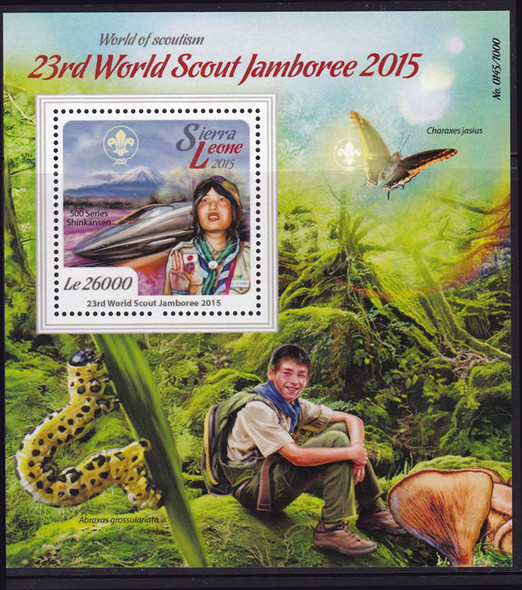 SIERRA LEONE- 23rd World Scout Jamboree 2015- souvenir sheet