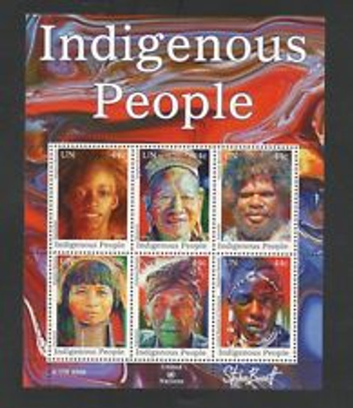 UNITED NATIONS (2009) Indigenous People FULL Set 3 Sheets