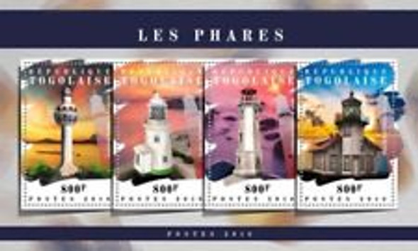 TOGO (2018) Lighthouses , Sheet and SS LAST ONE