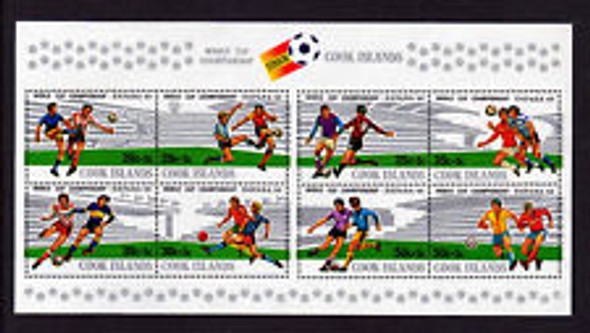 COOK ISLANDS (1981) World Cup Soccer SS