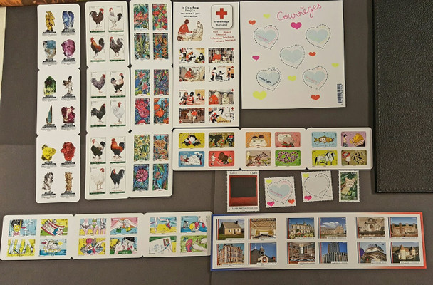 FRANCE (2016) COLLECTION OF 6 BOOKLETS,2 SHEETS & 3 SETS- ORG. RETAIL>$210!