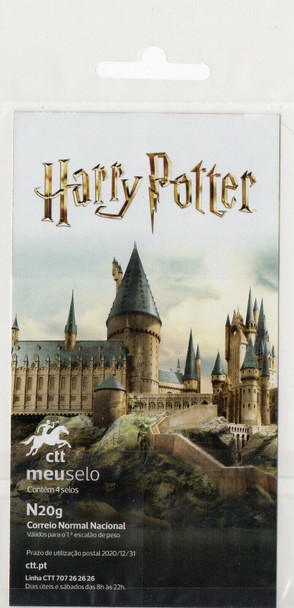 PORTUGAL (2016)- Harry Potter Booklet of 4 Self-Adhesives