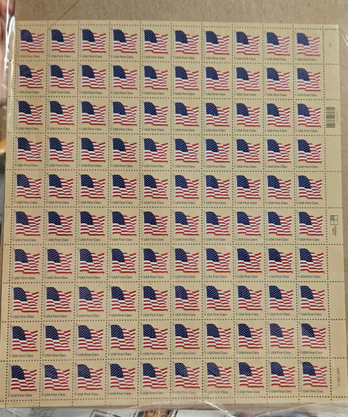 US SC#4129 Flag Full Sheet Of 100 cv$105 Face $41