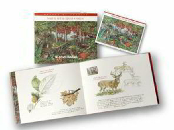USPS (2005)- -Northeast Deciduous Forest Sheet w/ The Artist's Sketch Book+Pane & First Day Cover Keepsake- Org Retail>$33!