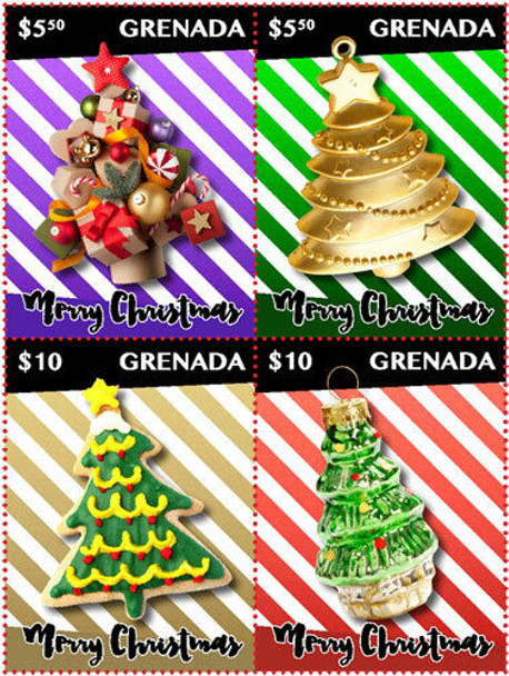 Grenada - 2016 - Merry Christmas- Set Of 4 Stamps - MNH