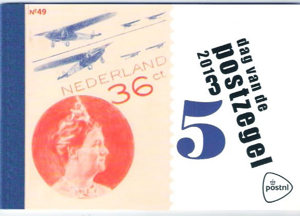 NETHERLANDS- Stamp Day 2013 Prestige Booklet