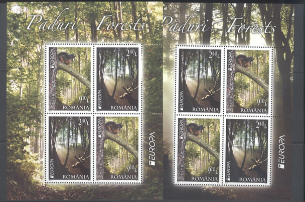 ROMANIA- Europa 2011 Year of the Forest- souvenir sheet (2)