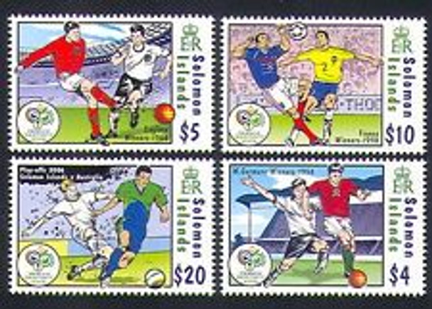 SOLOMON ISLANDS (2006) SOCCER World Cup (4v)