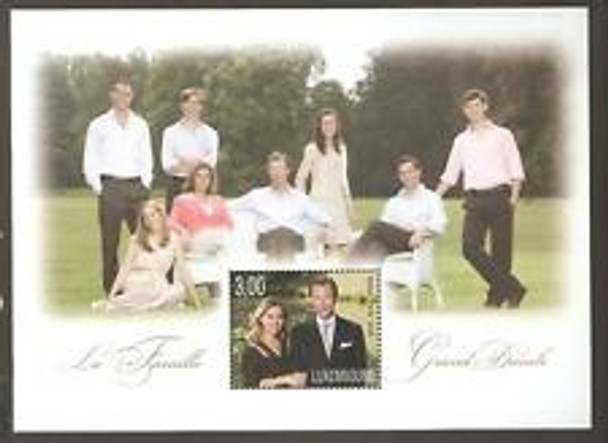 LUXEMBOURG (2010) Grand ducal Family Sheet 