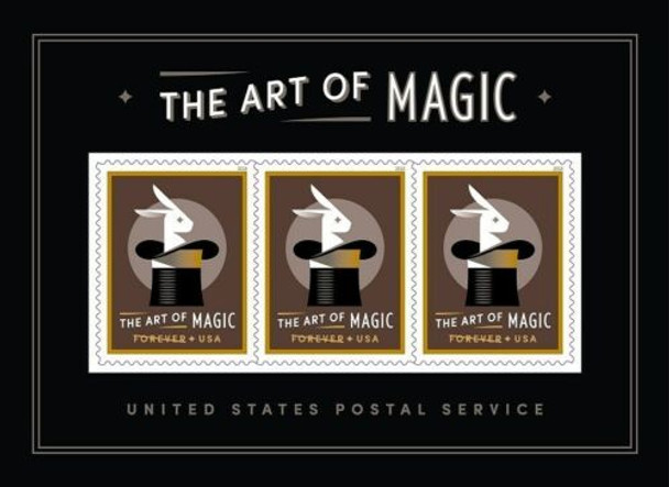 US (2018)- Art of Magic 3v Souvenir Sheet #5306- Moving Holograms!