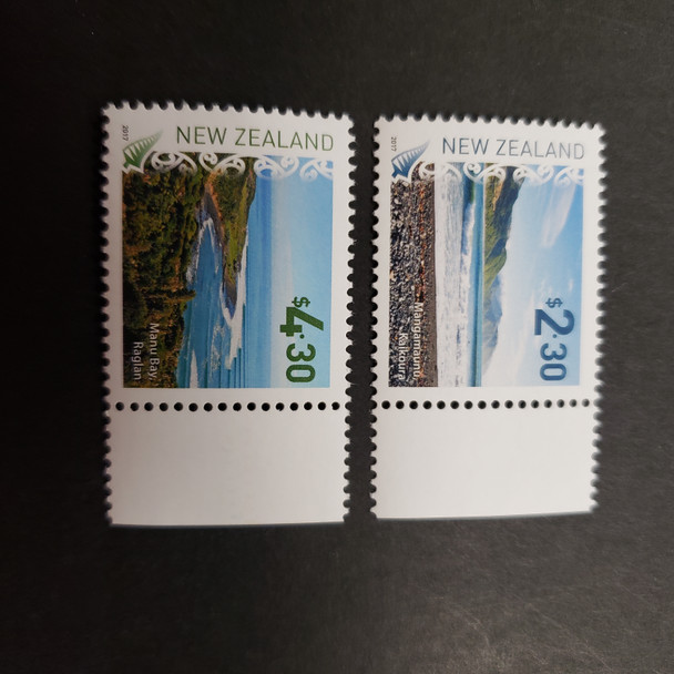 NEW ZEALAND  (2017) Scenic Definatives (2v)