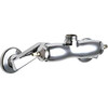 Chicago Faucets - 445-LESHAB Adjustable Wall Mounted Faucet, Less Spout and Handles and Quaturn™ Operating Cartridges