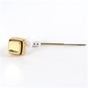 Case - SP-77 - Push Button Tank Lever Polished Brass