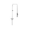 Fisher - 2111-WB - Swivel Style Pre-Rinse Faucet - Single Hole Deck Mount, Dual Control, Wall Bracket
