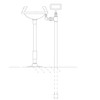 Speakman SE-440 - Freeze protected, pedestal mounted, stainless steel bowl, frost-proof valve, 42-inch bury depth.  Add $105.00/Ft for bury depth up to 60-inch max.