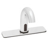 Speakman S-9821 - AC powered/plug-in lavatory faucet. Solenoid with built-in filter. Electronics housed above counter. Solid brass body. 60-second time out feature prevents floods. Meets ASME A112.18.1/CSA B125.1