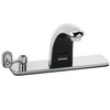 Speakman S-8828 - AC powered/plug-in lavatory faucet. Solenoid with built-in filter. Electronics housed above counter. All metal body and spout. 60-second time out feature prevents floods. Meets ASME A112.18.1/CSA B125.1