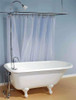 Strom Plumbing - P0403C - CHROME SHOWER ENCLOSURE SET