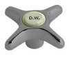 Chicago Faucets - METAL CROSS HANDLE DW Chicago Faucets - METAL CROSS HANDLE DW