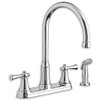 American Standard 4285.551 - Portsmouth 2-Handle High-Arc Kitchen Faucet with Side Spray