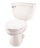 Gerber 21-311 Ultra-Flush Pressure Assist Elongated Two-Piece Toilet - 10-inch Rough-In