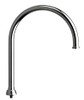 Chicago Faucets GN8FCJKABCP - 8-inch Flow Control Rigid / Swing Gooseneck Spout