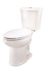 Gerber DF-21-117 Maxwell Dual Flush ErgoHeight? Elongated Two-Piece Toilet - 10-inch Rough-In