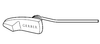 Gerber - METAL TANK LEVER FOR FM I (28-390)