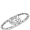 Kohler 1051510 - Seal Plate