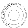 Kohler 77971-0 - White Cover