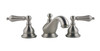 Meridian 2024120 - Widespread Lavatory Faucet Lever Handles (Solid Brass Construction) - Brushed Nickel