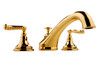 Meridian 2026030 - Roman Tub Faucet Lever Handles (Solid Brass Construction) - 18K Gold
