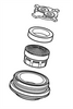 Pfister Faucets 950-098 - Aerator