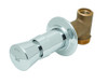 T&S Brass - B-1029-1 - Concealed Straight Valve, Slow Self Closing, Vandal Resistant, Cold Index