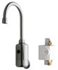 Chicago Faucets 116.934.AB.1 - HyTronic Gooseneck Sink Faucet with Dual Beam Infrared Sensor