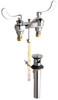 Chicago Faucets - 797-V317ABCP - 4-inch Center Lavatory Faucet with Pop-Up Drain